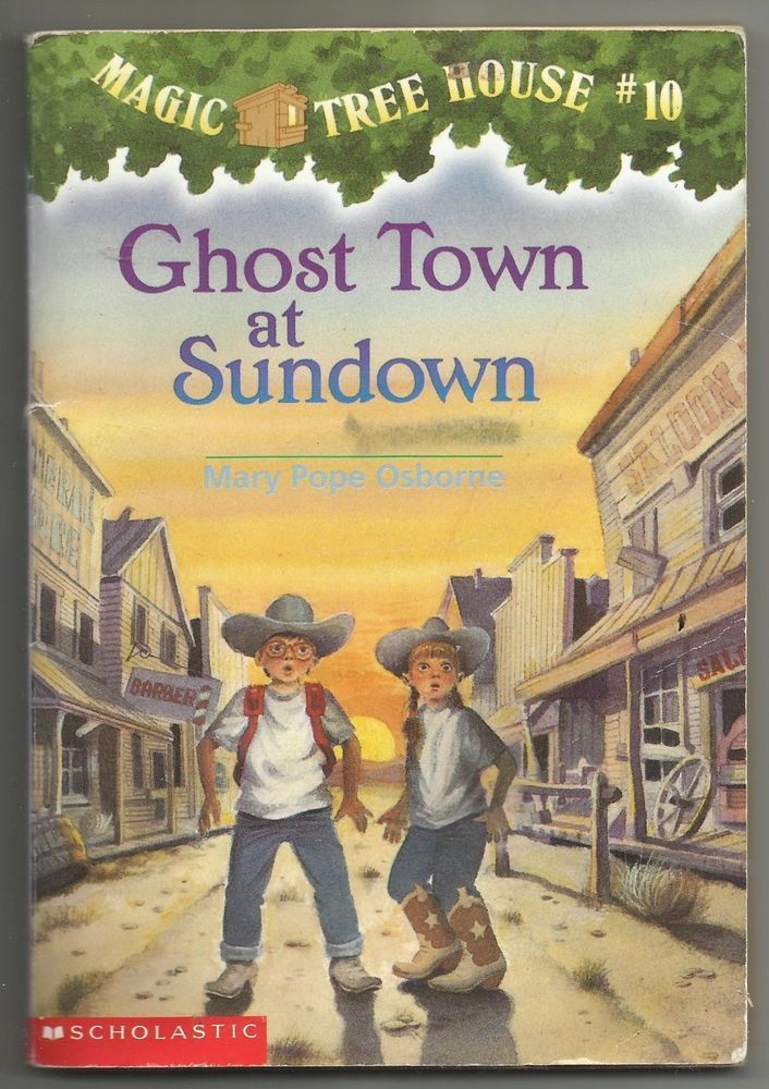 Ghost Town at Sundown - A Spooky Wild West