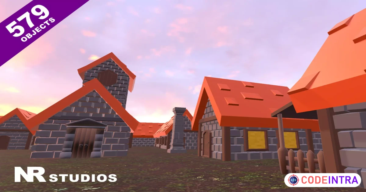 3D - Medieval Mega Pack - Low Poly | 3D Environments | Unity Assets - Codeintra