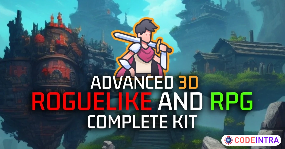 Product featured image 3D Roguelike RPG Complete Kit for Mobile and PC - Codeintra
