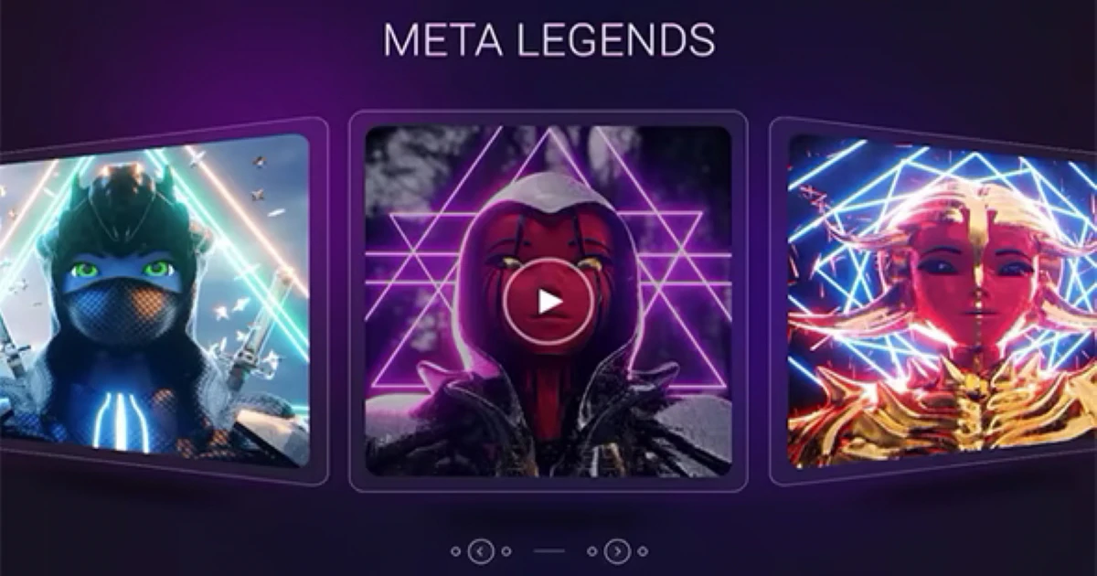 MetaPortal - NFT Portfolio and Cool Landing React Page - Codeintra
