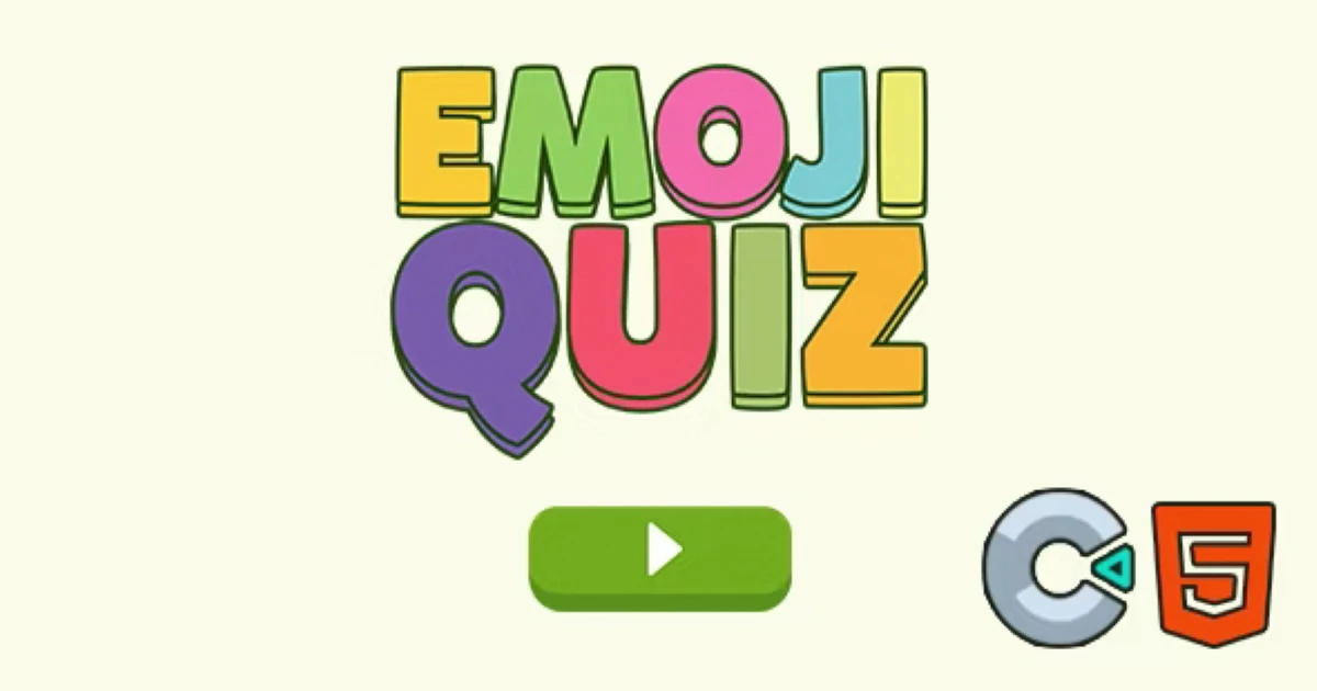 Emoji Quiz - Html5 (Construct3) Best Trending Game - Codeintra
