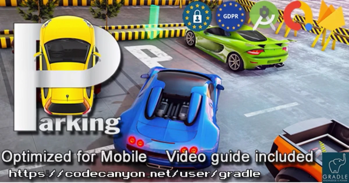 Premium Parking (Admob + GDPR + Android Studio) Game - Codeintra