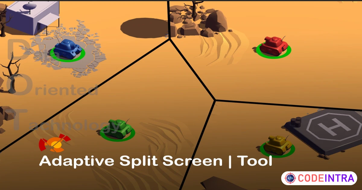Adaptive Split Screen | Camera | Unity Assets - Codeintra