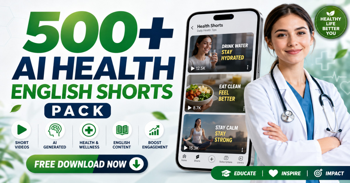 Product featured image AI Health Reels Bundle is Redefining Viral Content in 2026 - Codeintra