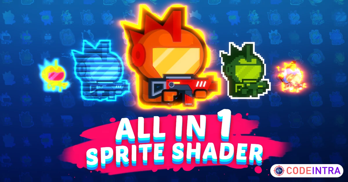 All In 1 Sprite Shader | VFX Shaders | Unity Assets - Codeintra