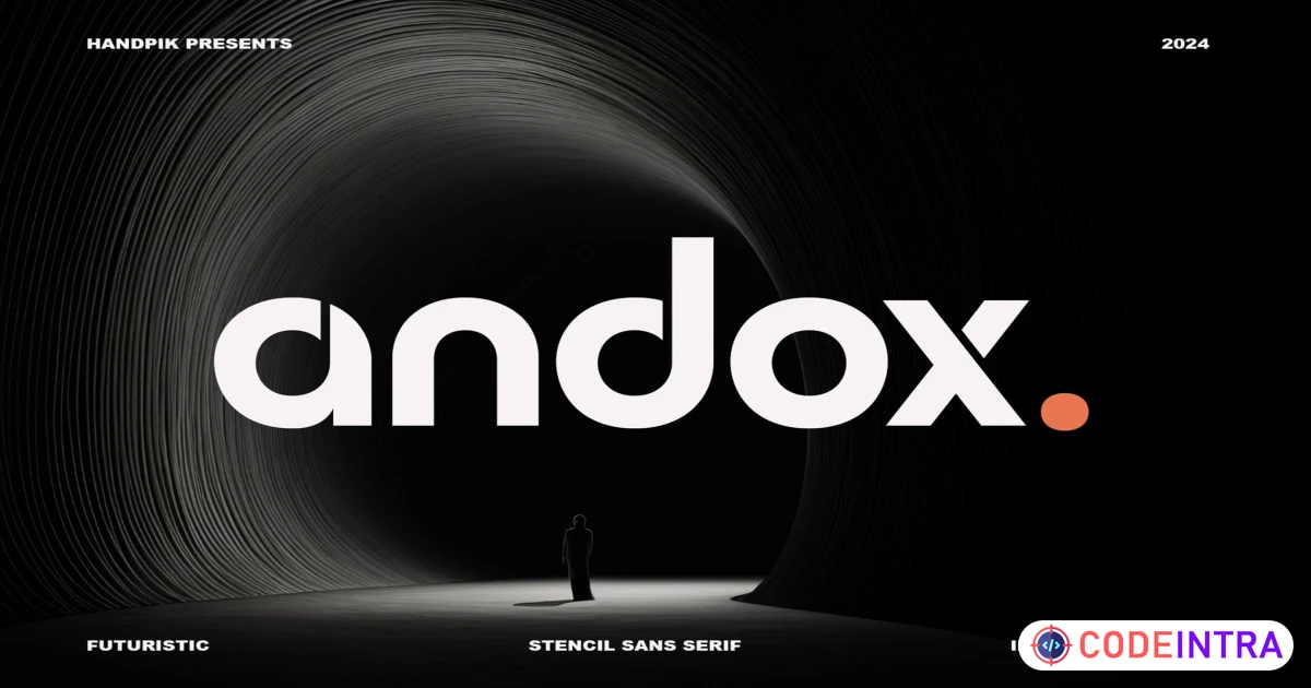 Andox Web Font Classification Sans-Serif - Codeintra