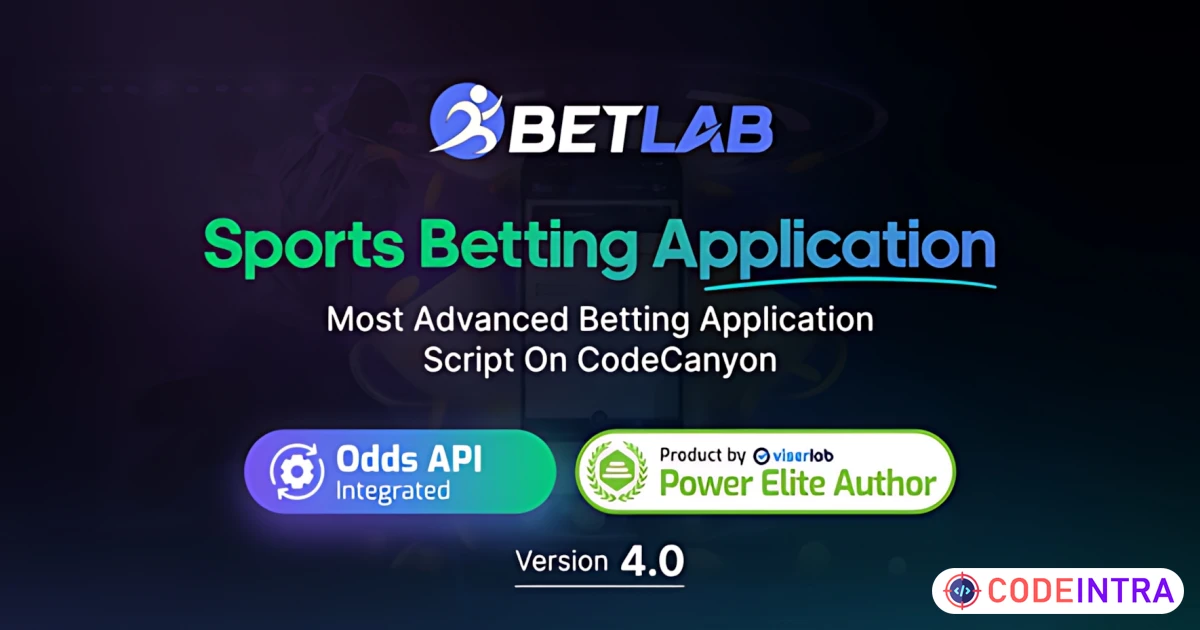 BetLab - Sports Betting Platform - Codeintra