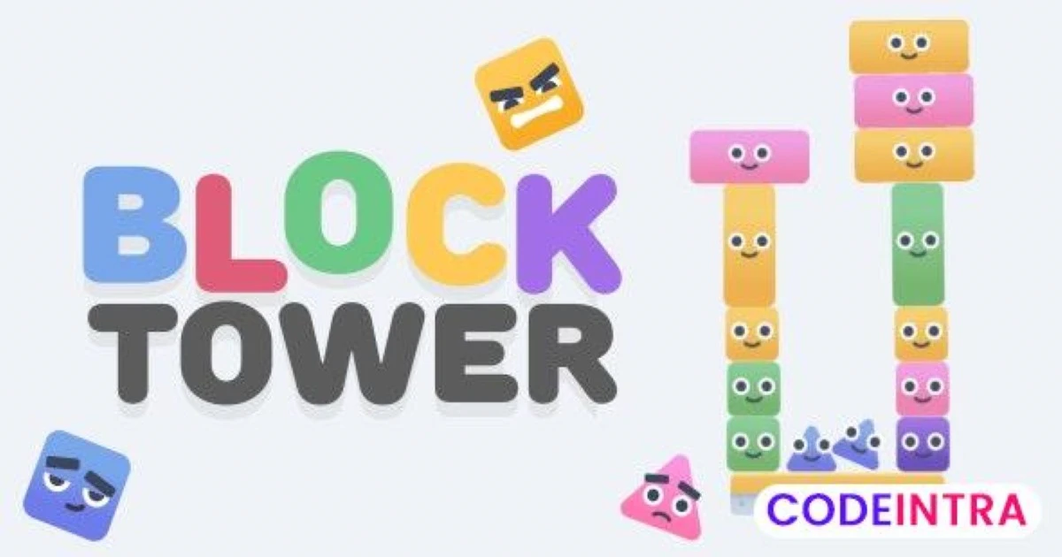 Block Tower - HTML5 Game - Construct 3 - Codeintra