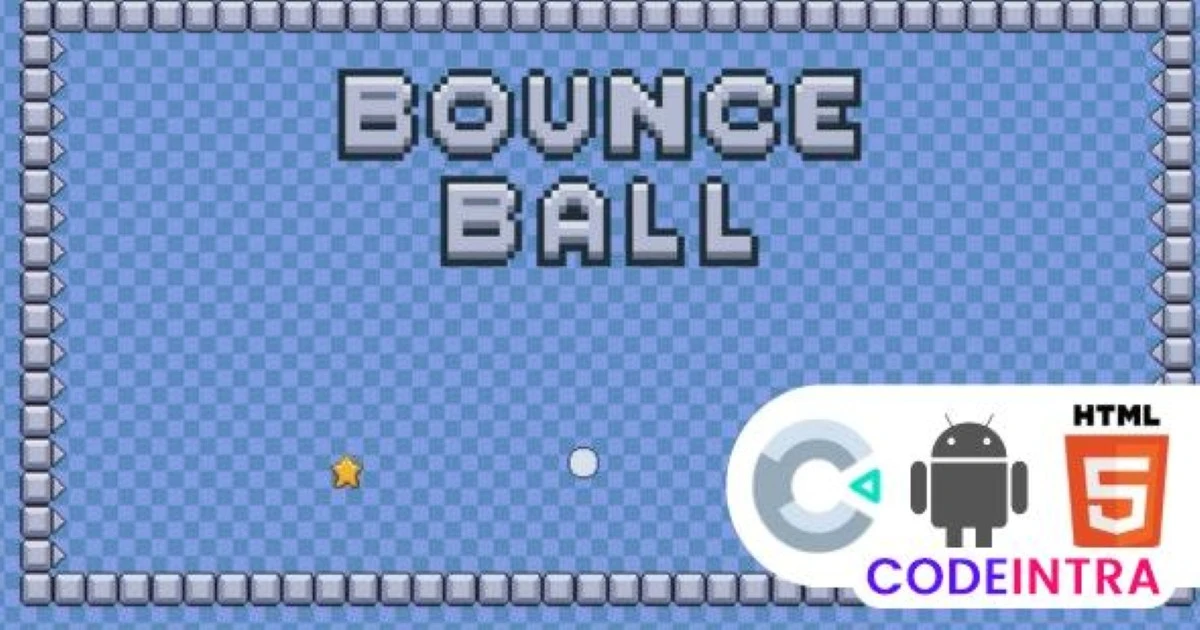 Bounce Ball - HTML5 - Construct 3 - Codeintra