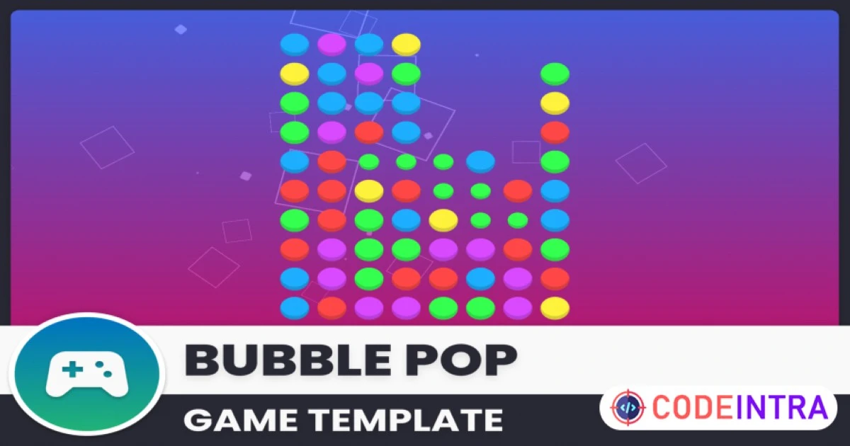 Bubble Pop - Game Template | Packs | Unity Assets - Codeintra