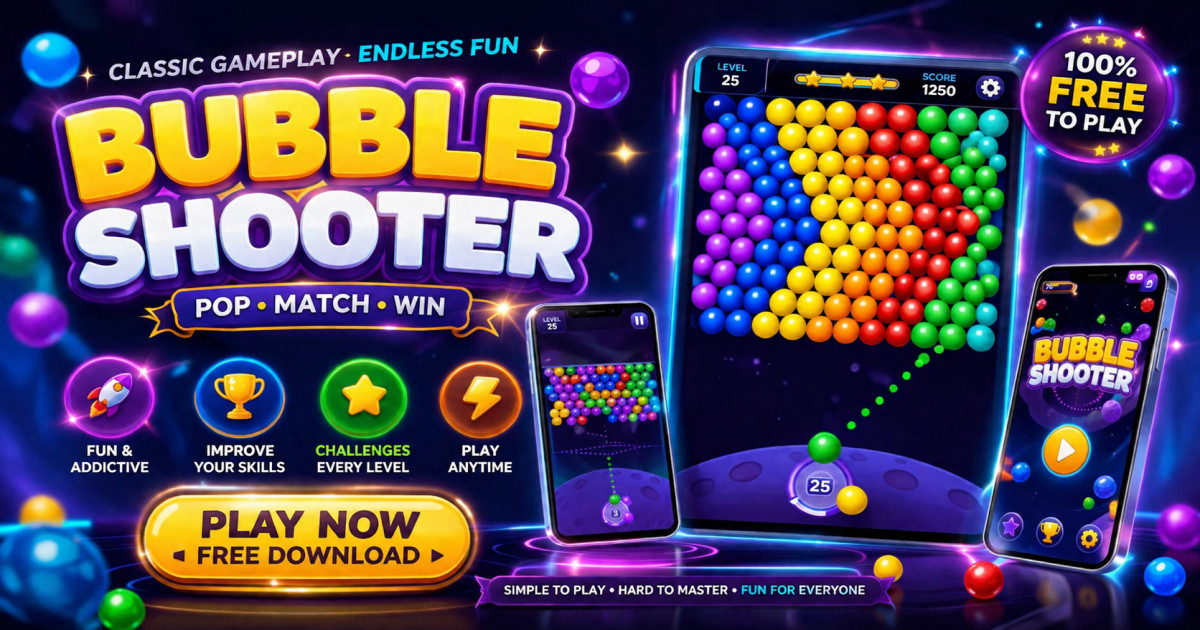 Product featured image Bubble Shooter - HTML5 Game - Codeintra