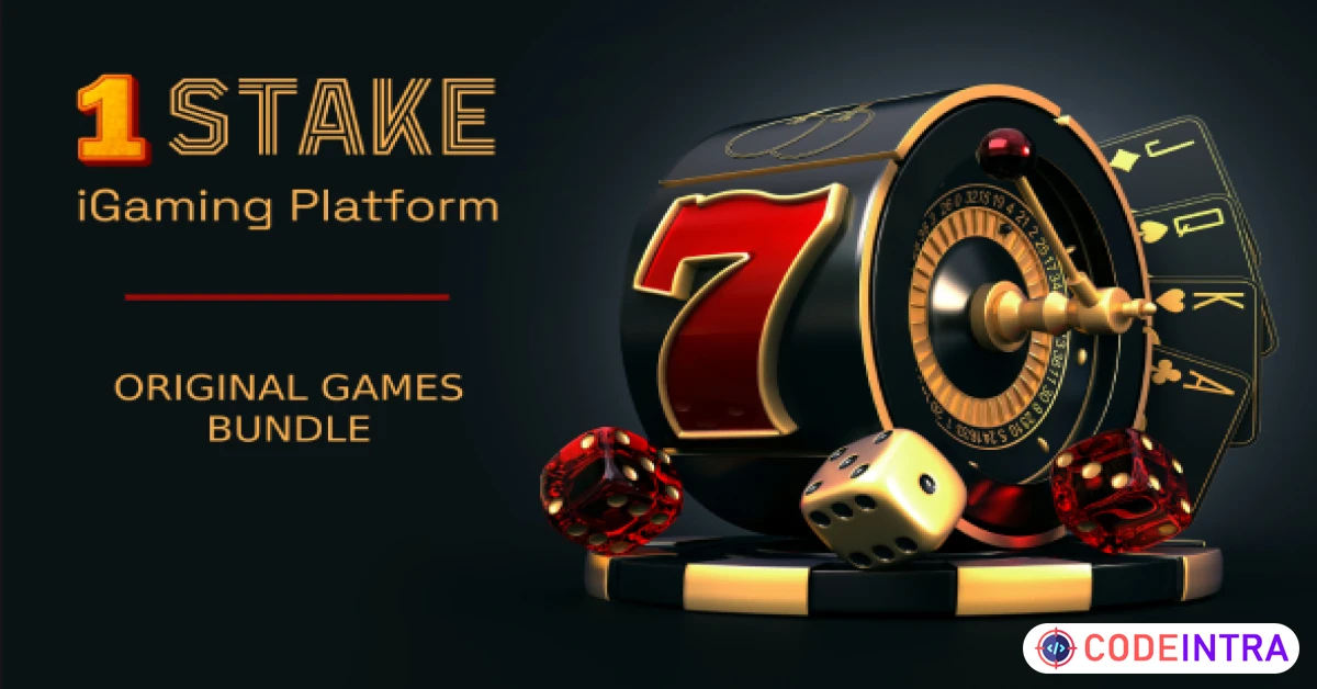 Product featured image Casino Games Bundle for 1Stake iGaming Platform | Dice, Crash, Slots, Plinko and more - Codeintra