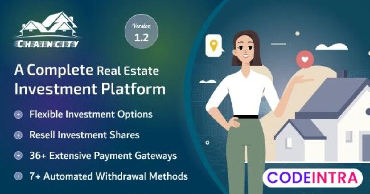 ChainCity - A Complete Real Estate Investment Plat - Codeintra