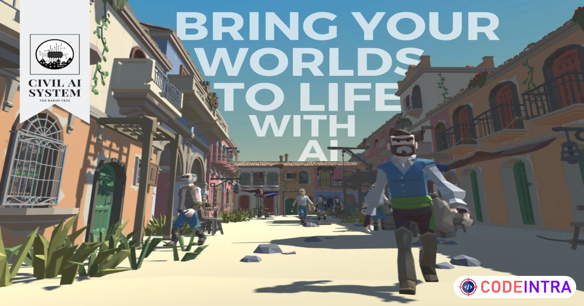 CIVIL-AI-SYSTEM | Behavior AI | Unity Assets - Codeintra