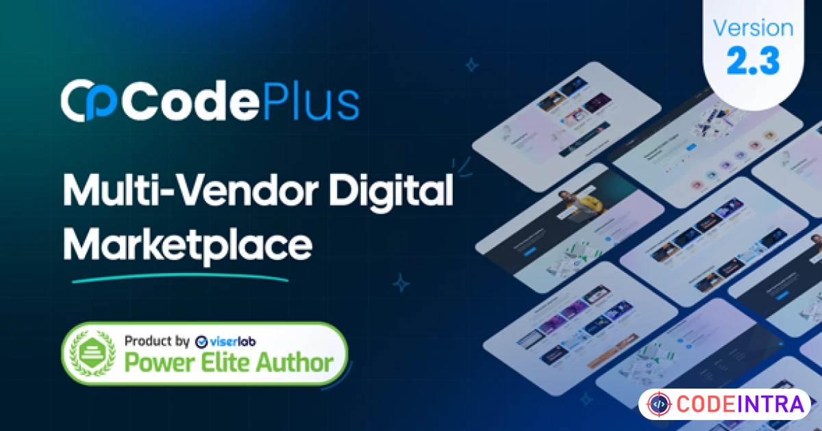 CodePlus - Multi Vendor Digital Marketplace - Codeintra