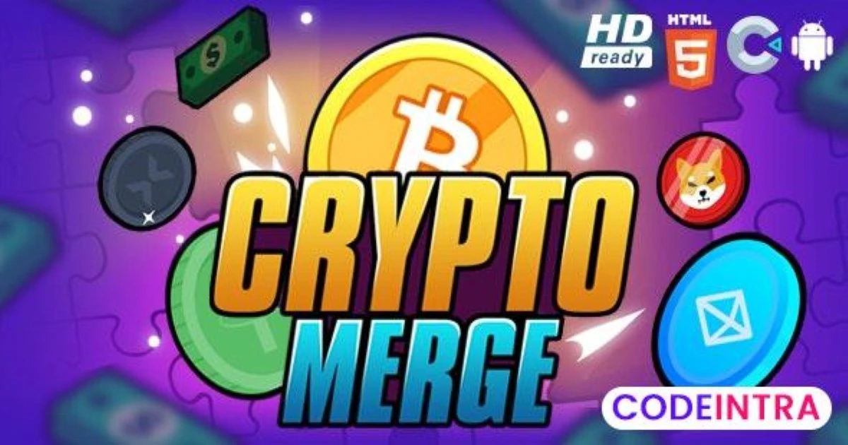 Crypto Merge HTML5 Game Construct 3 - Codeintra