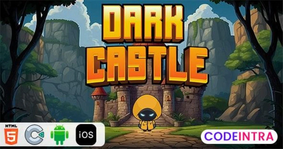 Dark Castle - Html5 Construct3 game - Codeintra