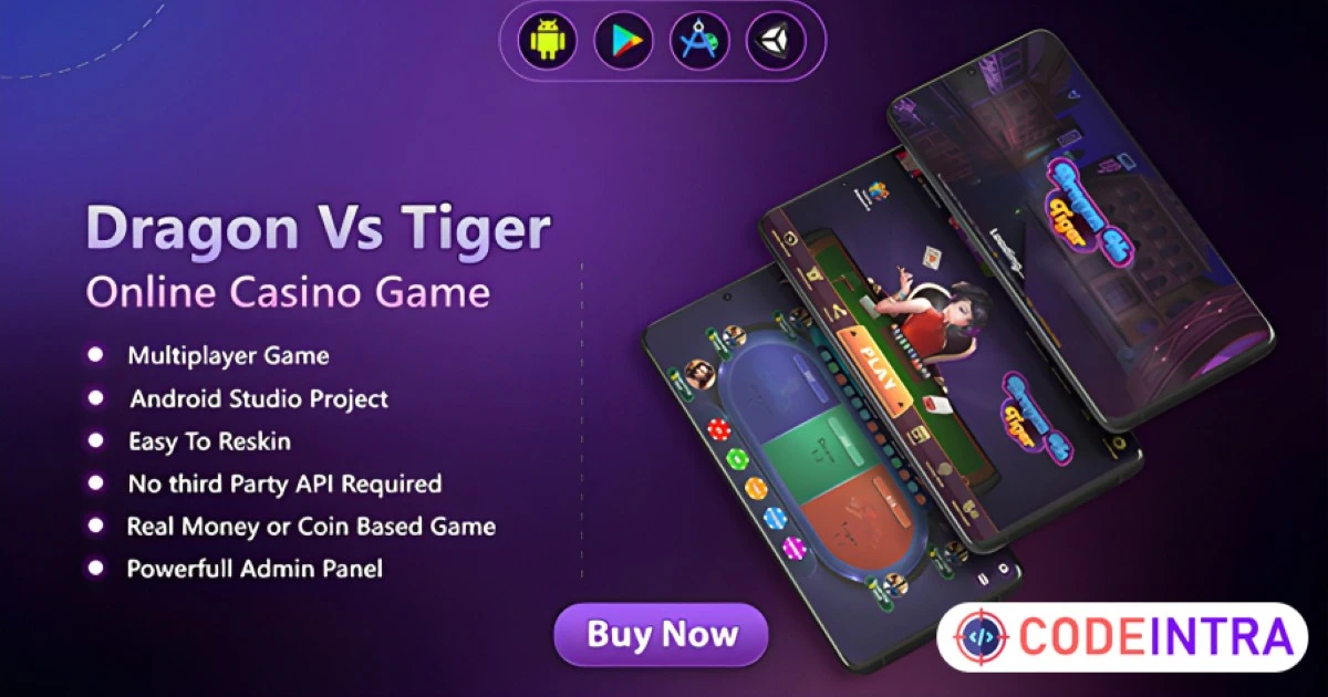 Dragon vs Tiger Real Money game - Codeintra