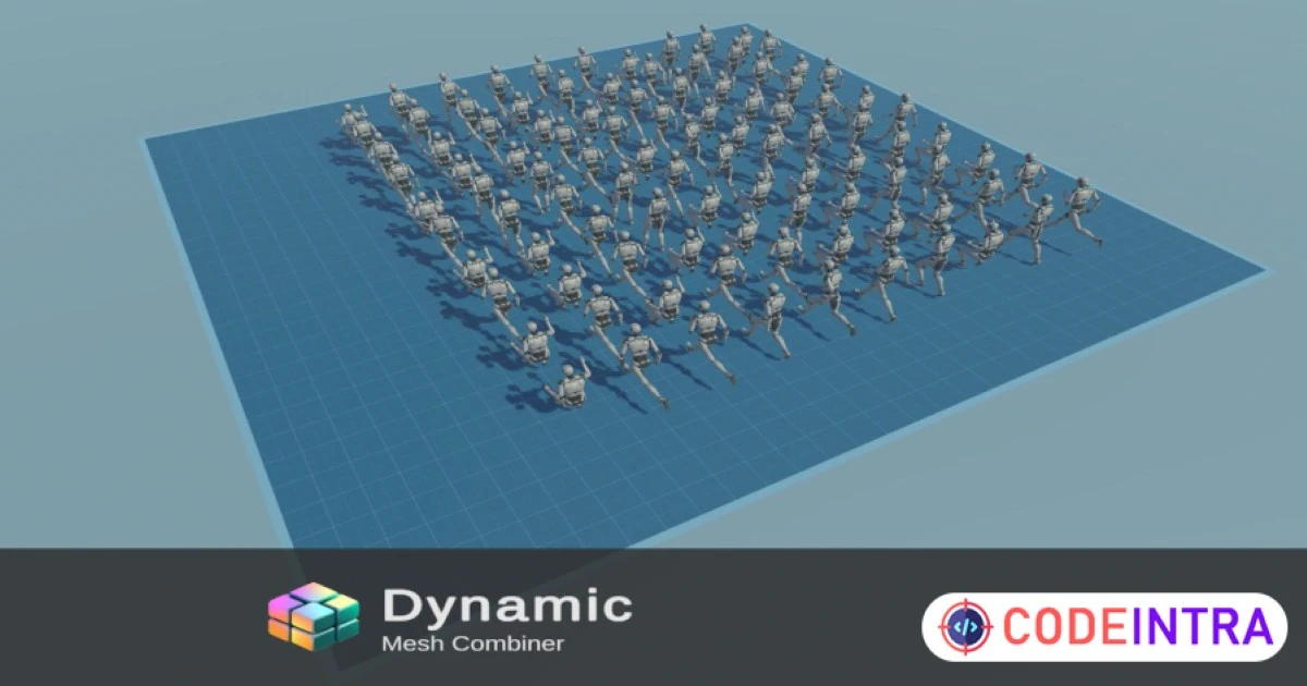 Dynamic Mesh Combiner | Utilities Tools | Unity Assets - Codeintra