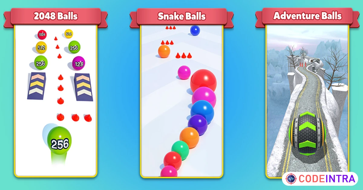 Product featured image Endless Rolling Ball 3D - Unity Source Code - Codeintra