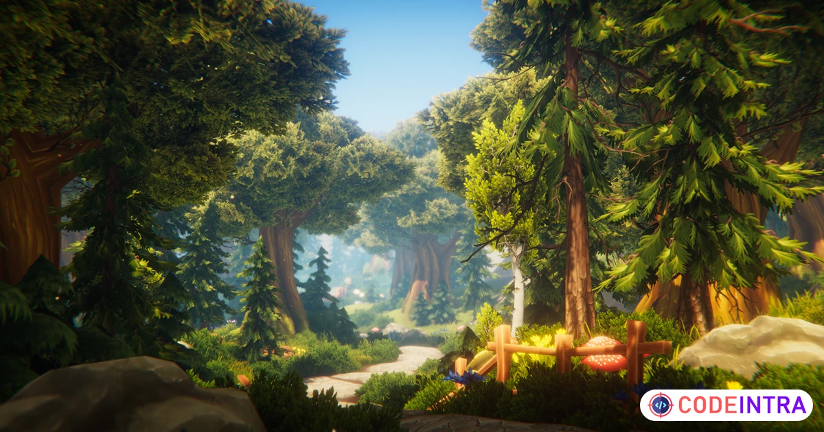 Fantasy Forest Environment | 3D Fantasy | Unity Assets - Codeintra