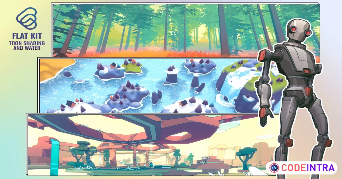 Flat Kit: Toon Shading and Water | VFX Shaders | Unity Assets - Codeintra