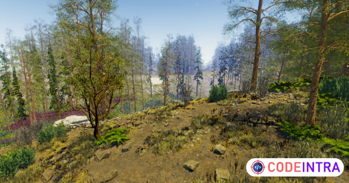 Foliage Renderer | Terrain | Unity Assets - Codeintra