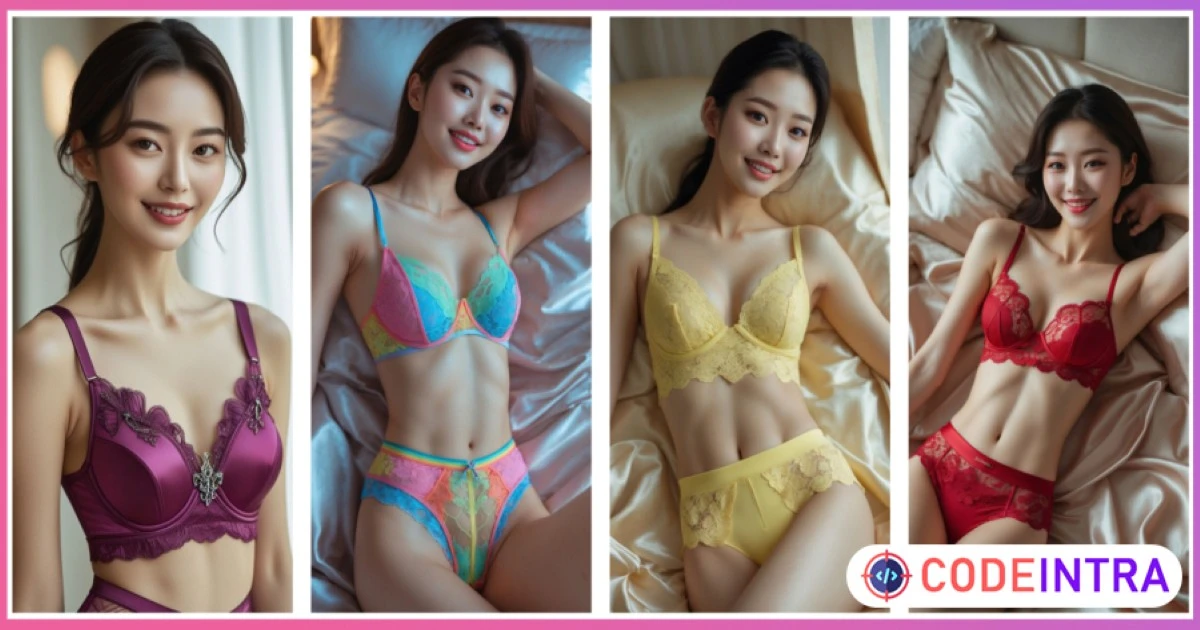Full HD Korean Female in Panty Image Pack – 100+ Stunning AI-Generated Visuals for Social Media Influencers - Codeintra