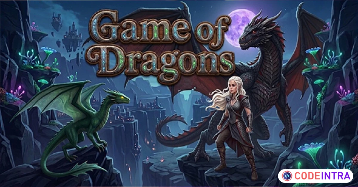 Product featured image Game of Dragons IO - HTML5 Game - Construct 3 - Codeintra