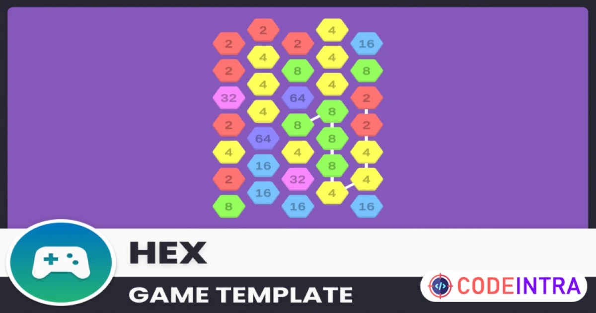 Hex - Game Template | Packs | Unity Assets - Codeintra