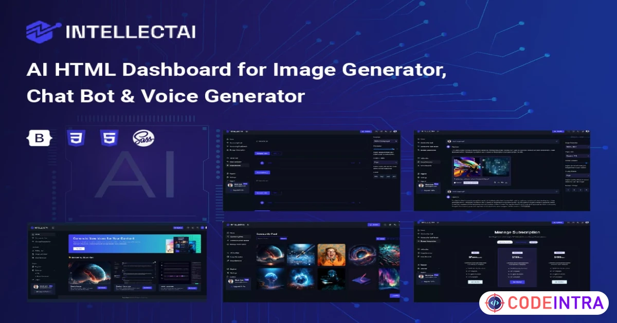 IntellectAI - All in One Dashboard for AI - Codeintra