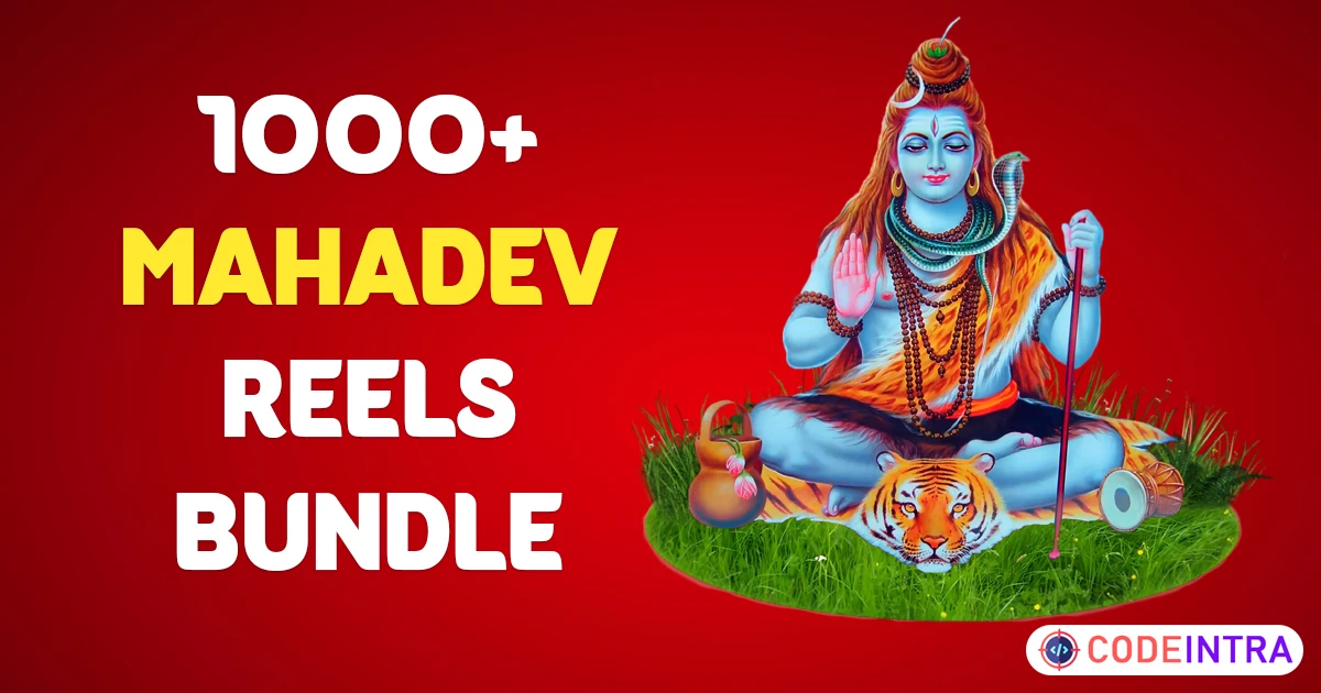 Mahadev Reels Bundle - High-Quality Lord Shiva Short Videos for Social Media - Codeintra