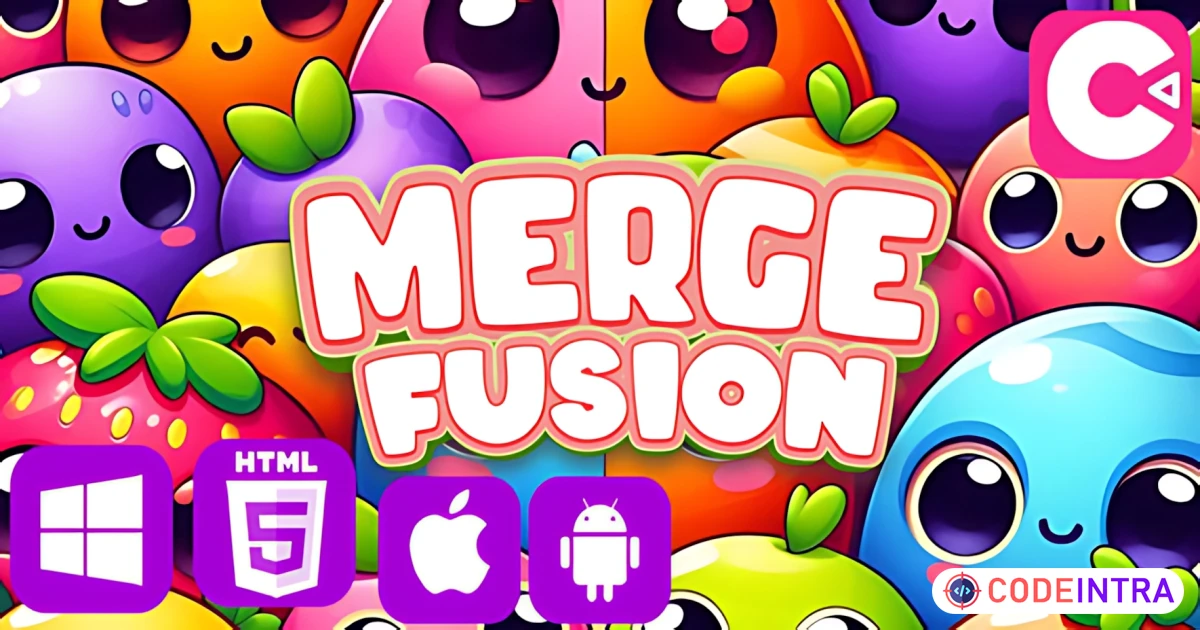Merge Fusion - HTML5 & Mobile Game (Construct 3) - Codeintra