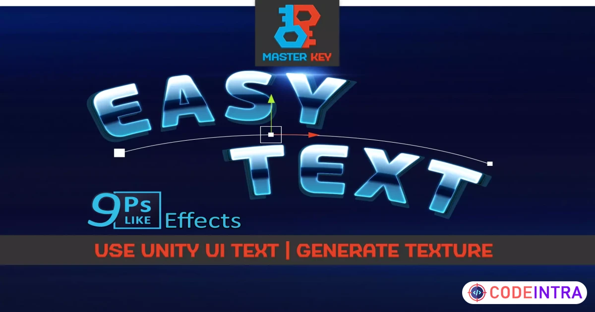 MK - Easy Text | GUI Tools | Unity Assets - Codeintra