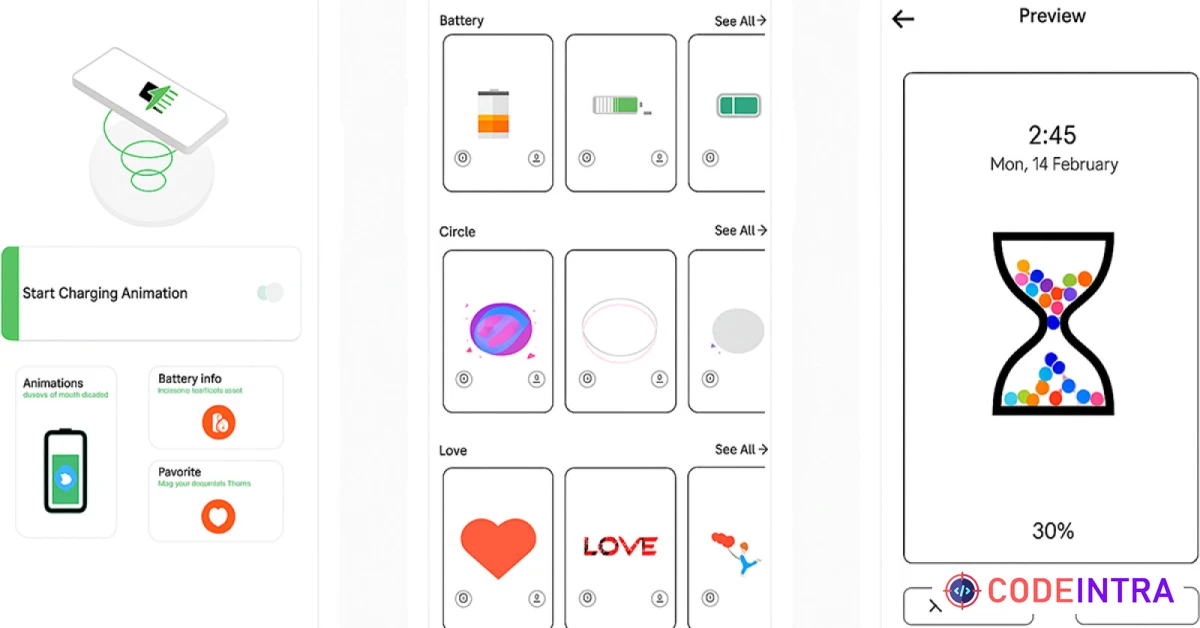 Product featured image Mobile Battery Charging Animation Android - Codeintra