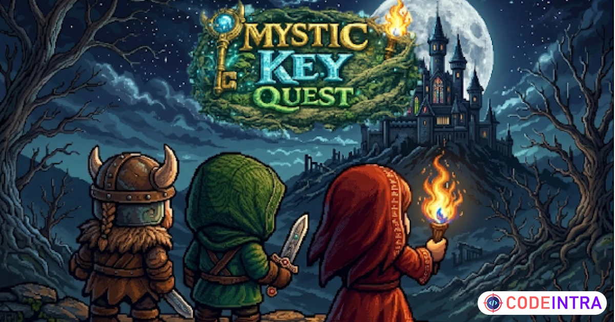 Product featured image Mystic Key Quest HTML5 Game - Codeintra