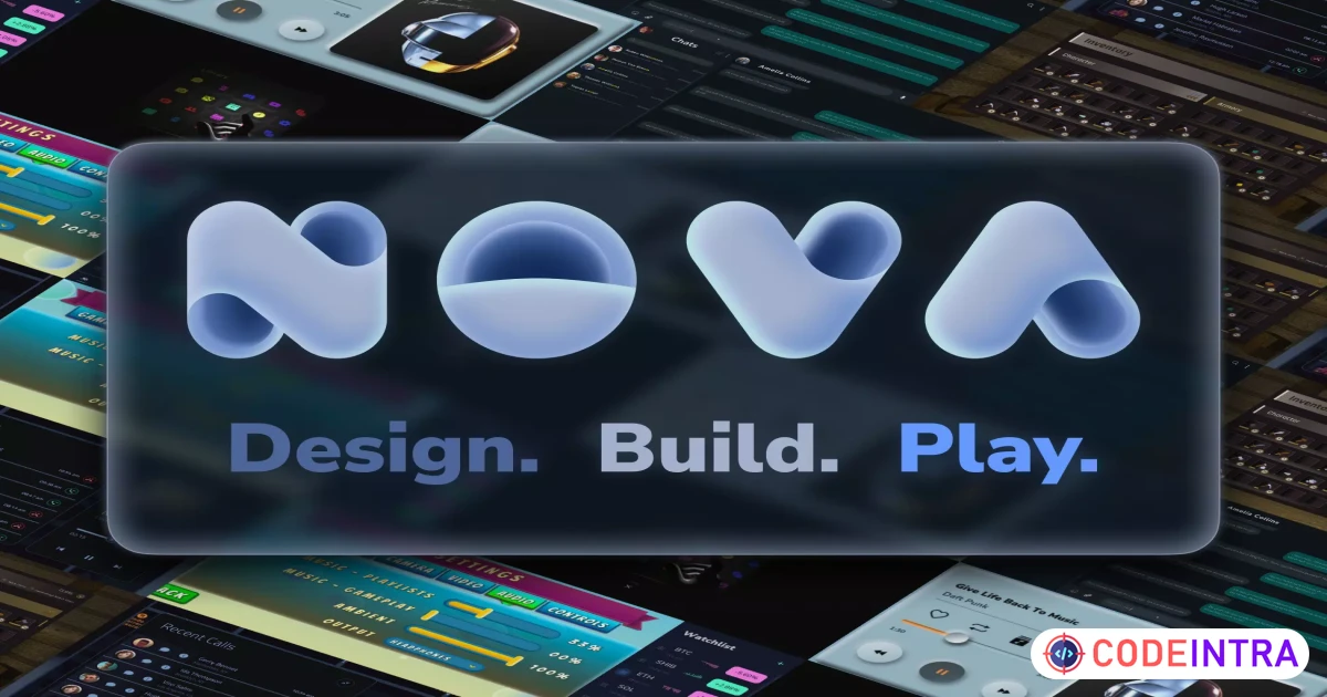 Nova | GUI Tools | Unity Assets Premium Build - Codeintra