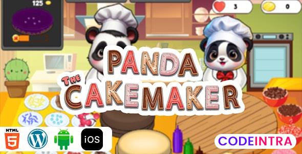 Panda The Cake Maker - HTML5 game