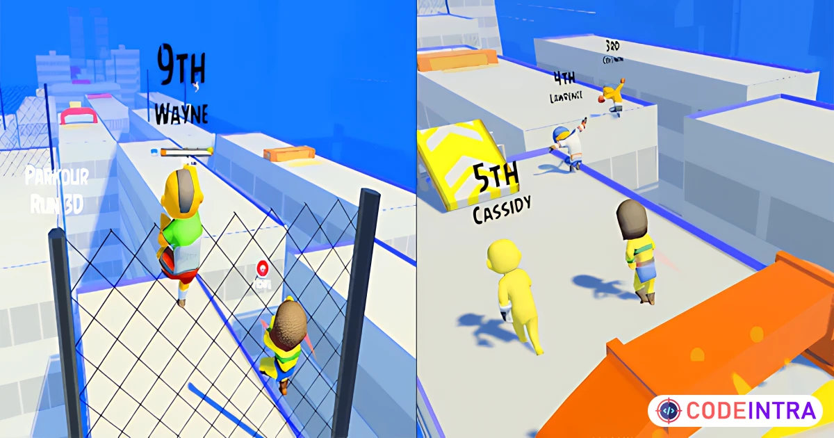 Parkour Runners – Race Game Unity - Codeintra