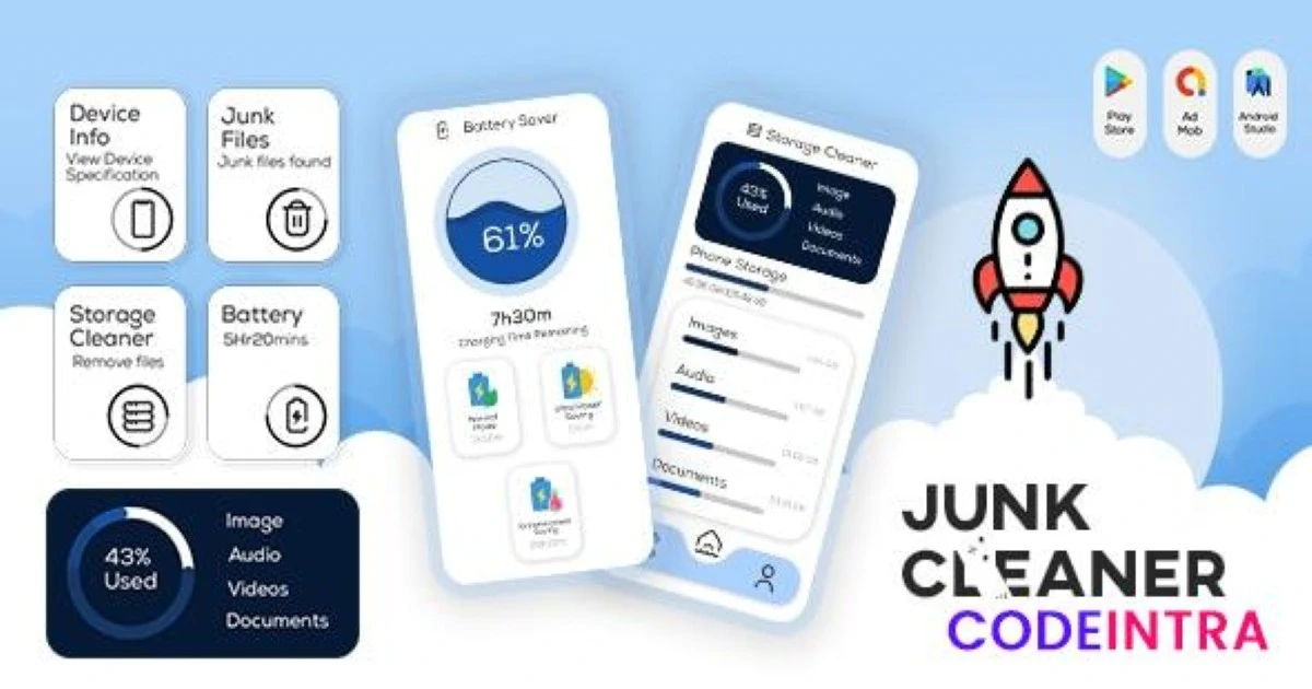 Phone Master - Junk Clean Master - One Booster - P - Codeintra