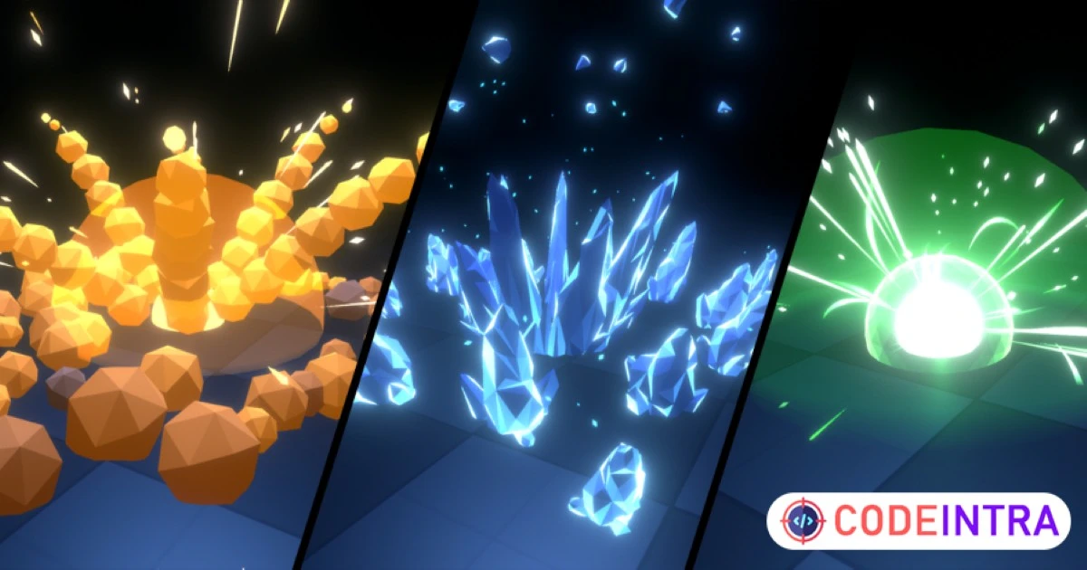 Polygon Arsenal | VFX Particles | Unity Assets - Codeintra