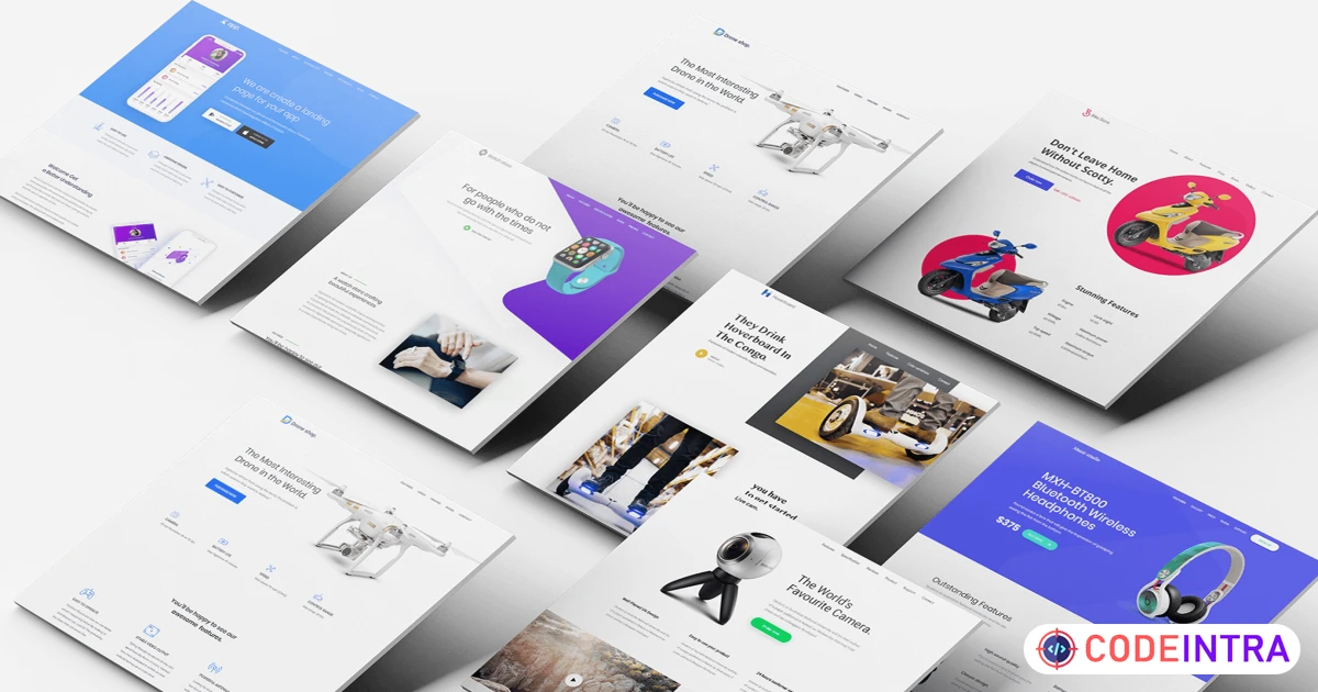 Prohub - Multipurpose & Corporate Product Landing - Codeintra