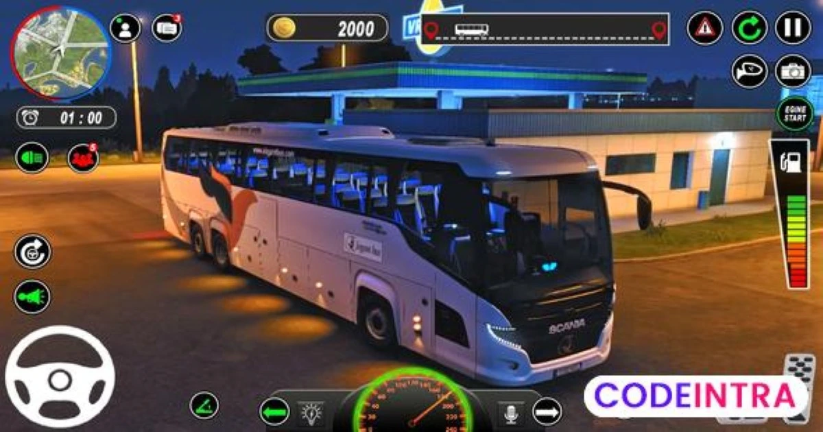 Real Bus Simulation Game - Codeintra