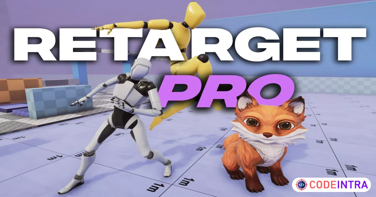 Retarget Pro | Animation Tools | Unity Assets - Codeintra