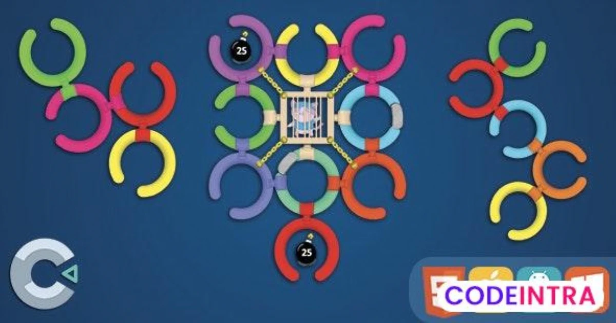 Rotate the Rings (Construct 3 | HTML5) - Codeintra