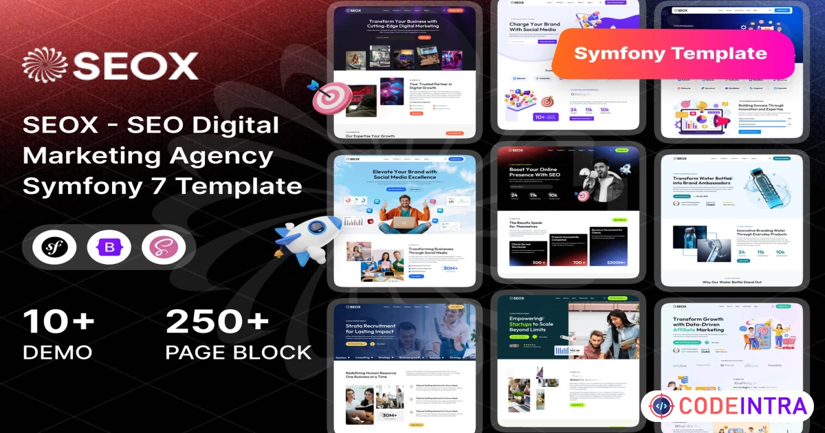 SEOX - SEO & Digital Marketing Agency Symfony - Codeintra