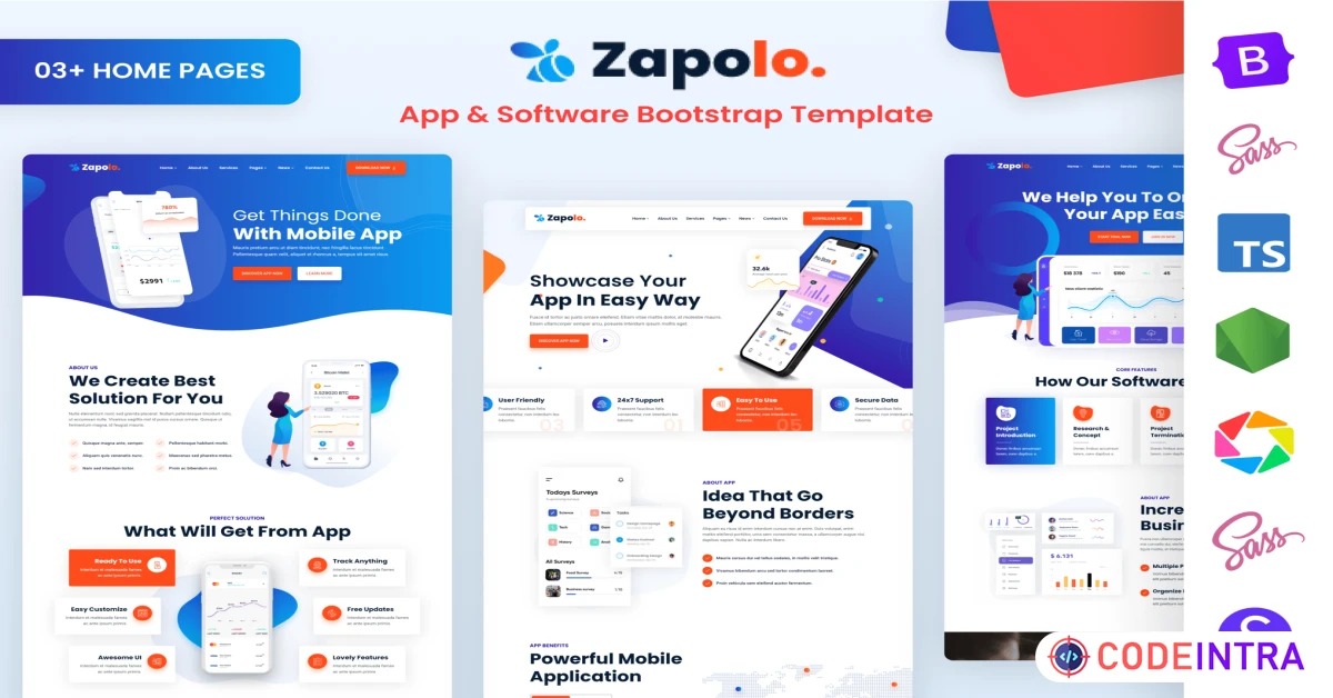 Product featured image Shivaa - Creative Digital Agency React Template - Codeintra