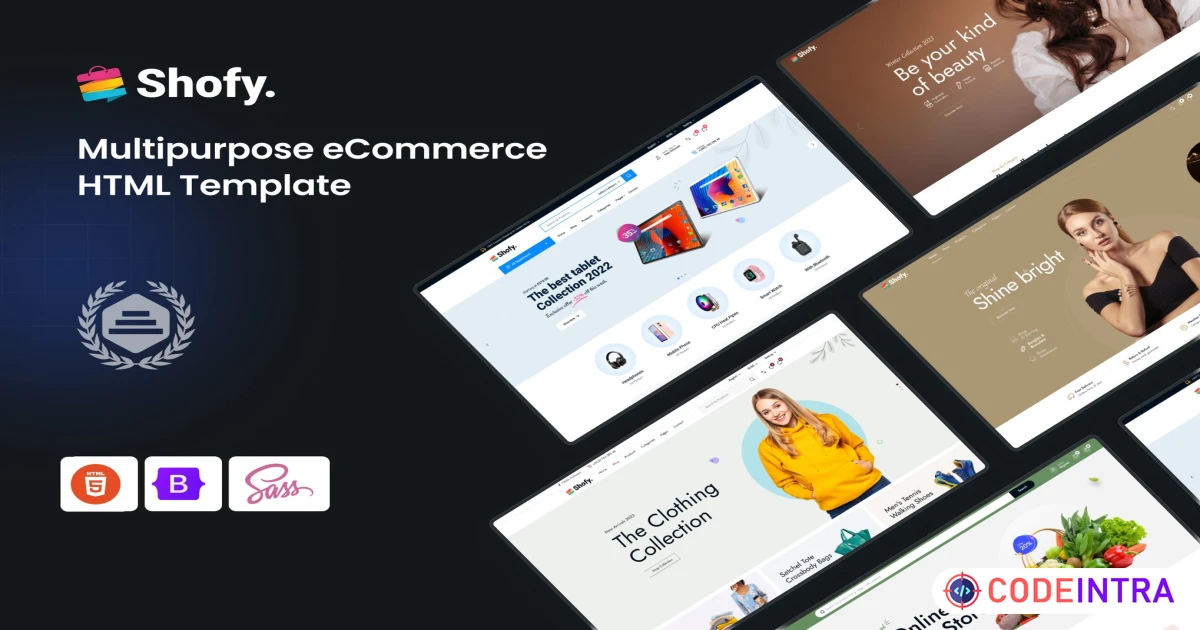 Shofy - Multipurpose eCommerce HTML Template - Codeintra
