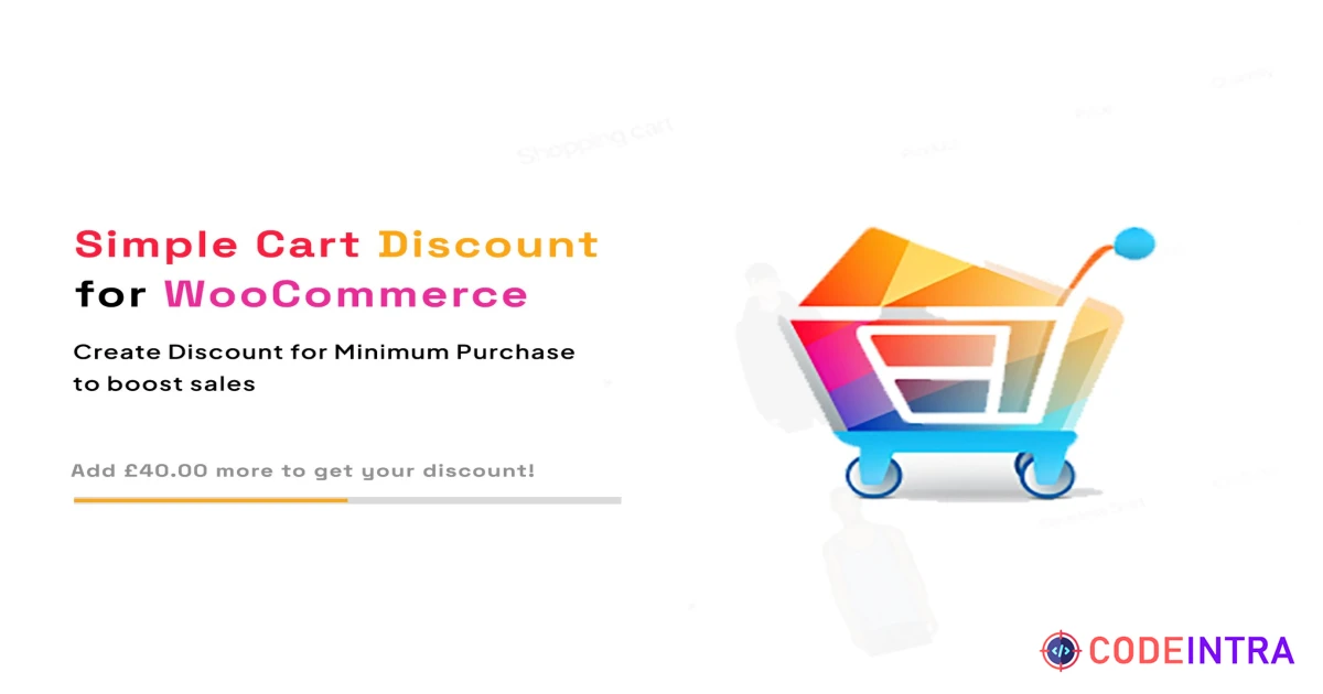 Simple Cart Discount for WooCommerce WP Plugin Download - Codeintra
