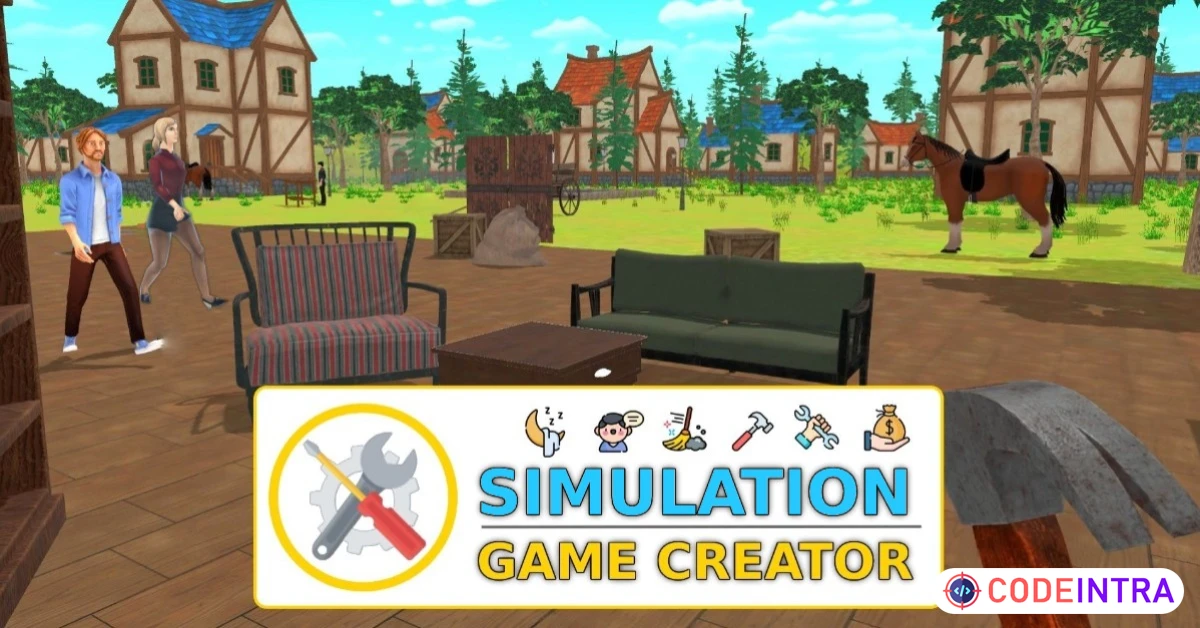 Product featured image Simulation Game System - Create your Simulator for Mobile and PC | Systems | Unity Assets - Codeintra